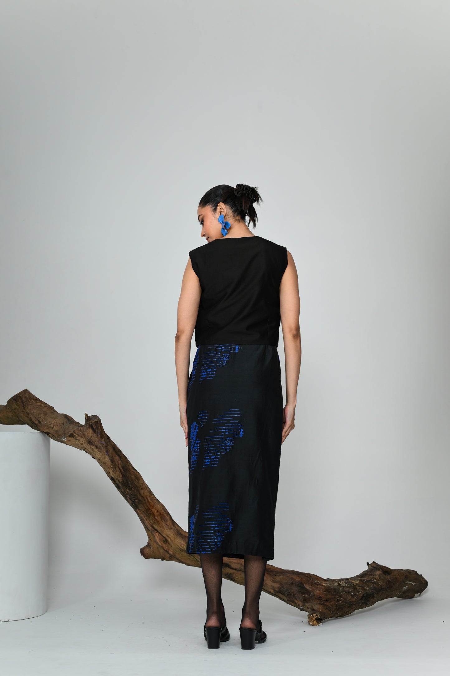 BLUE IVY SKIRT SET