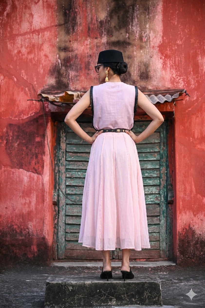 BLUSH FALL SKIRT