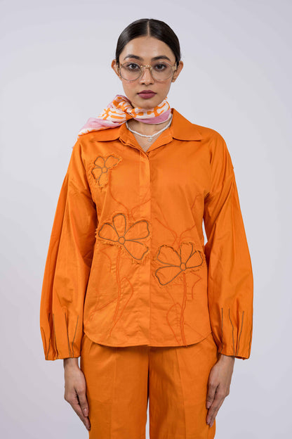 Tangerine Vintage Garden Co-ord Set