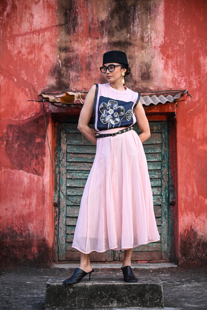 BLUSH FALL SKIRT