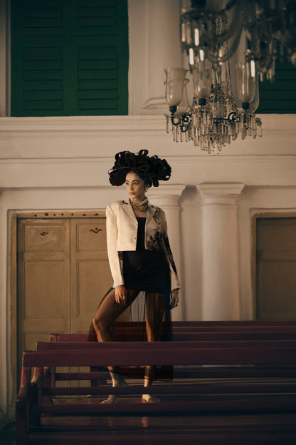 SNOWDROP CROP BLAZER