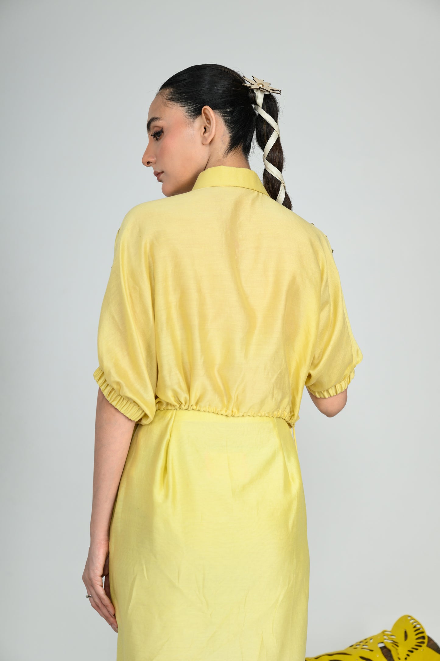 SUMMER LIME CROP JACKET
