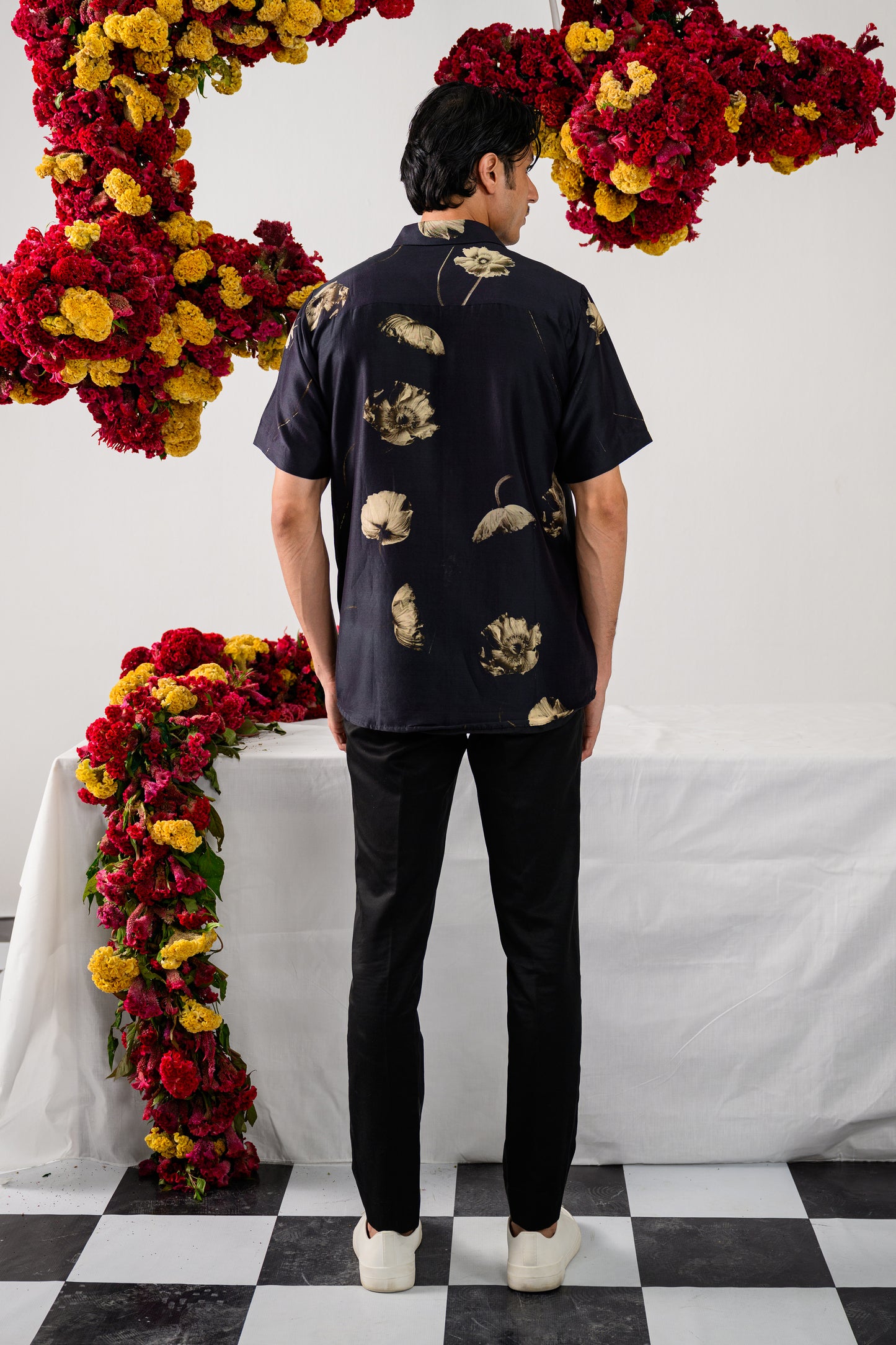 SPLITWAVE SILK SHIRT