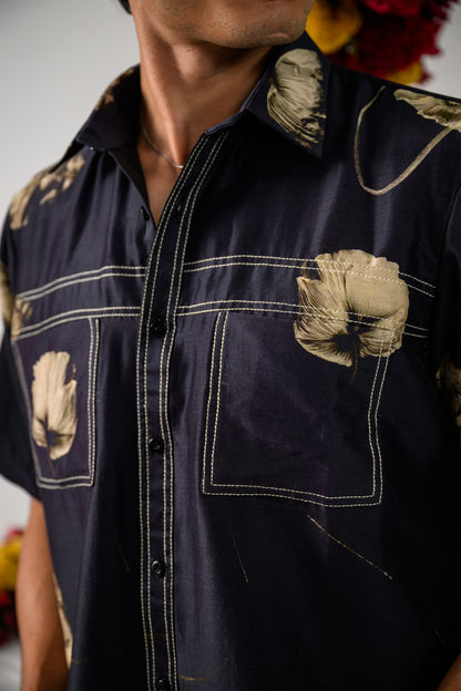 SPLITWAVE SILK SHIRT