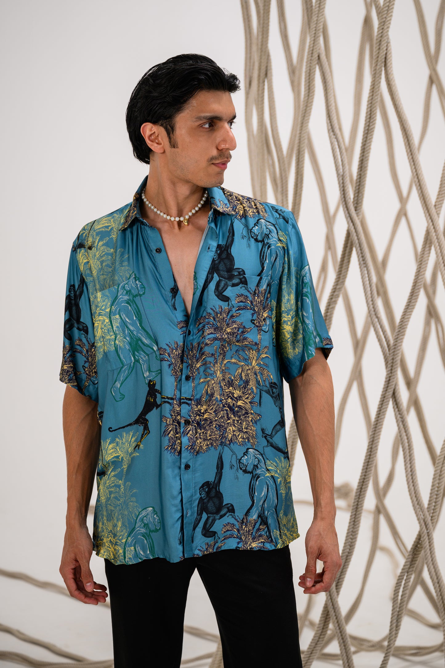 PRIMAL SATIN SHIRT