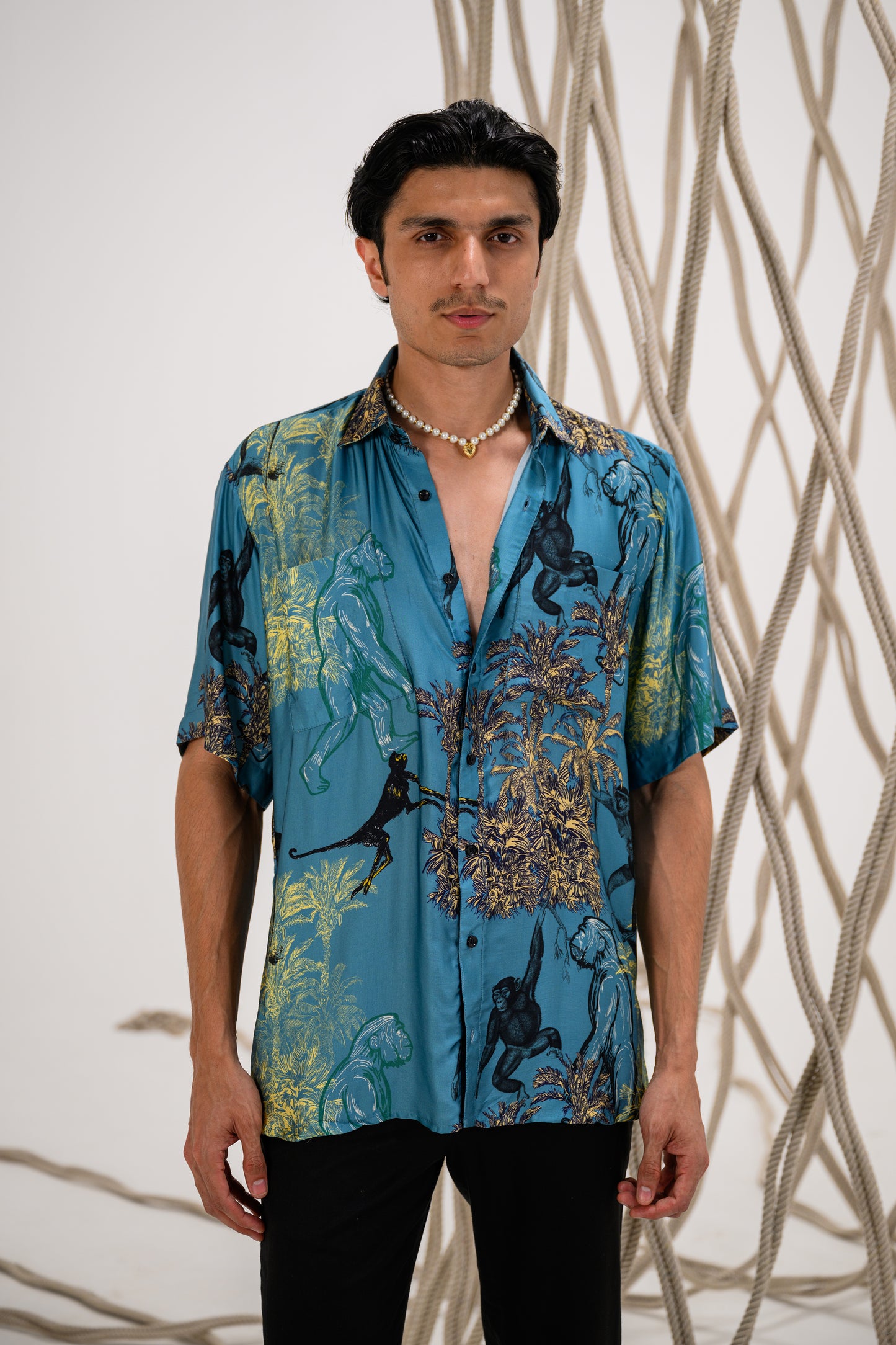 PRIMAL SATIN SHIRT