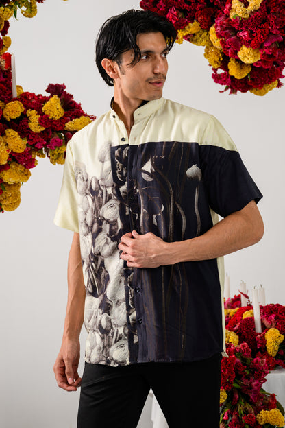 INKWAVE SILK SHIRT