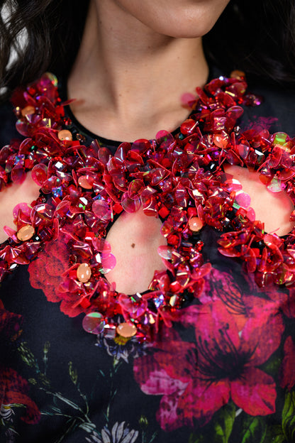 "QUEEN OF THE DUSK" DRESS