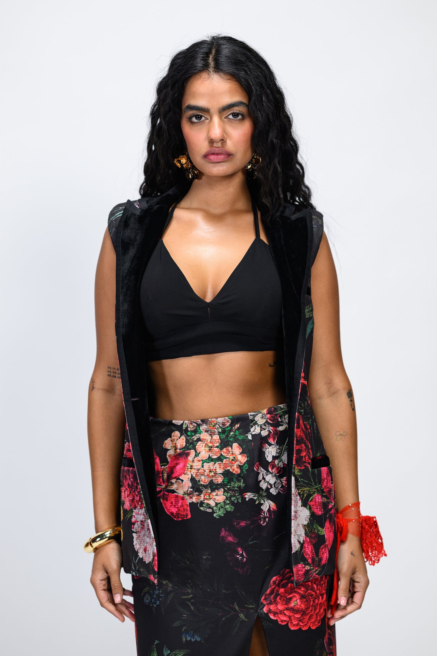 CHROMAFLUX SKIRT SET