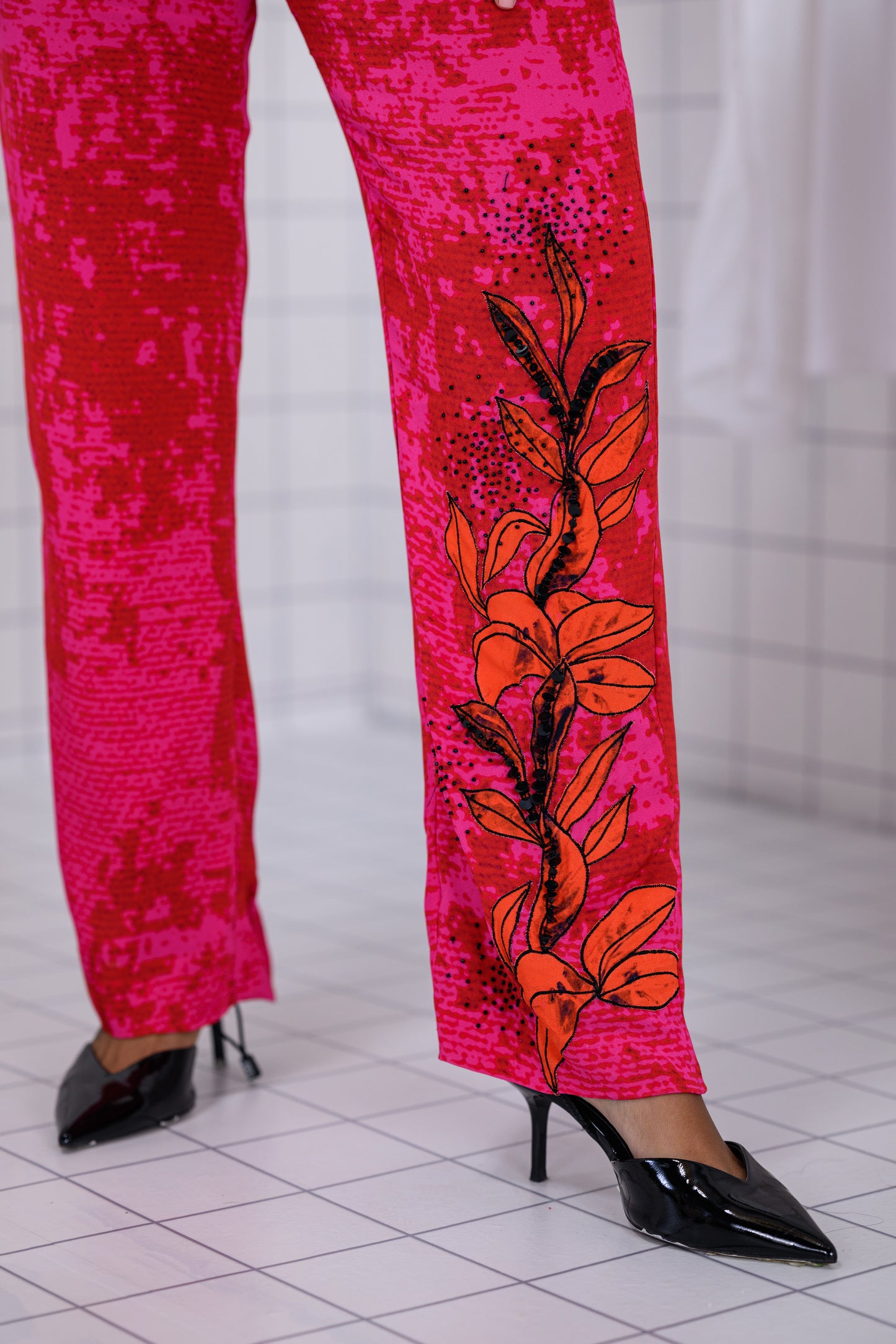 CRIMSON AFFAIR CO-ORD SET