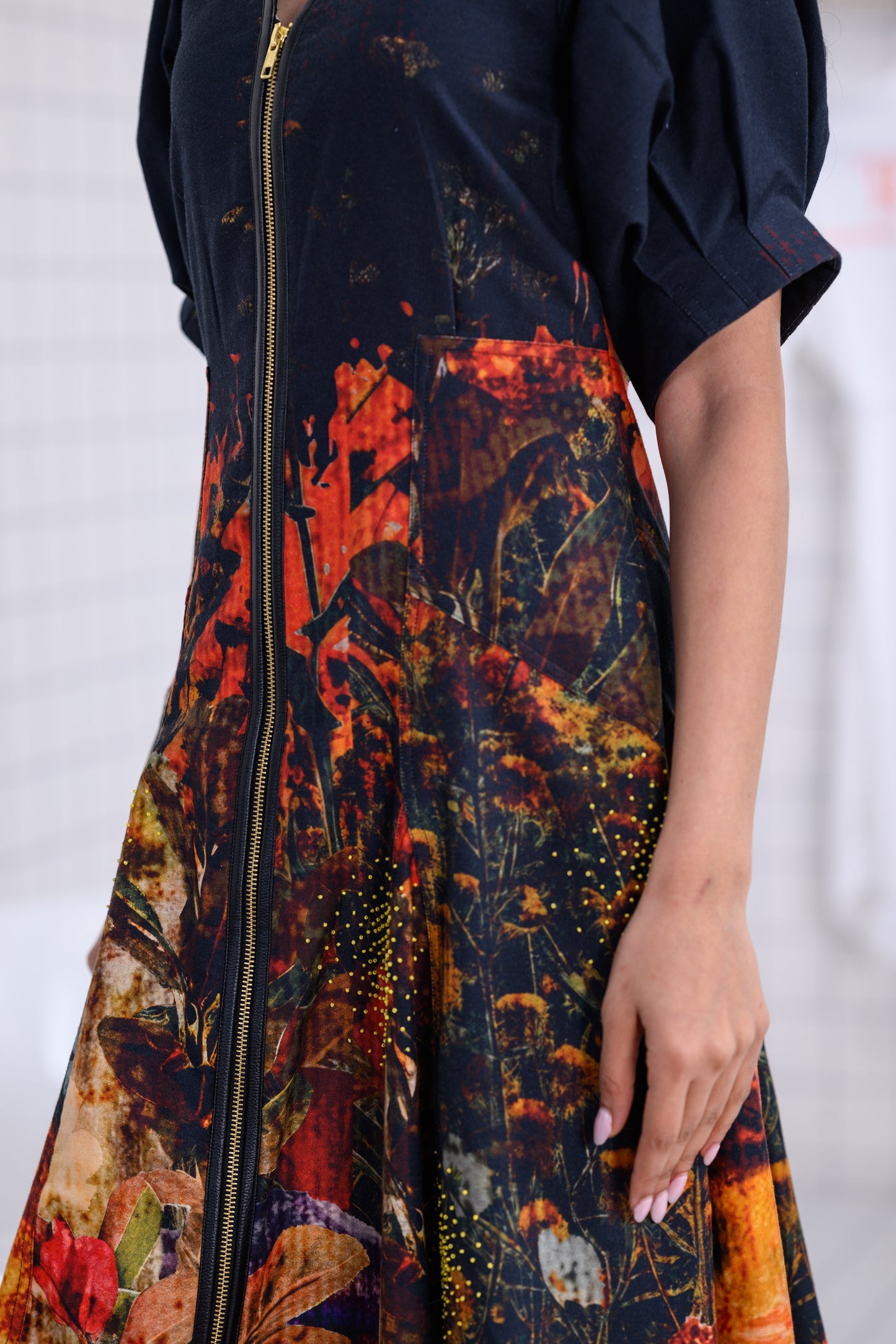 AUTUMN MIDI DRESS