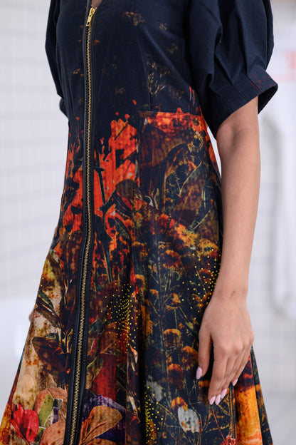 AUTUMN MIDI DRESS