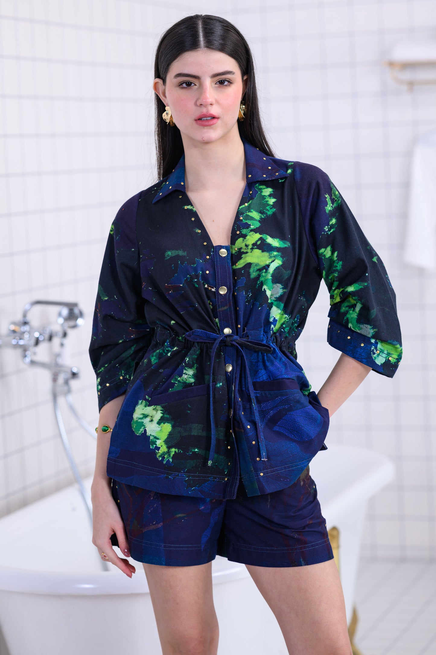 ASTRAL NOIR SHORT SET