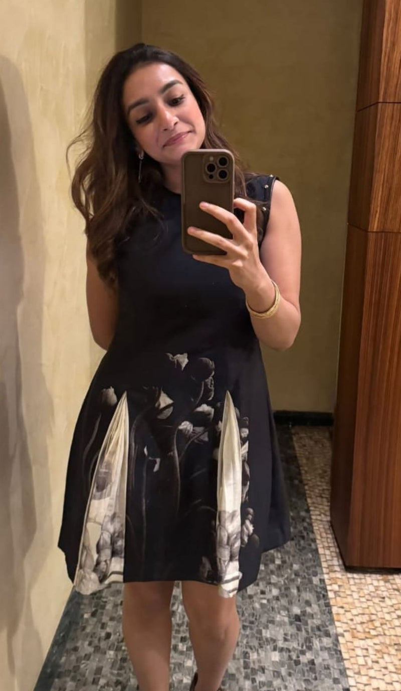 RETRO ROSE' MINI DRESS