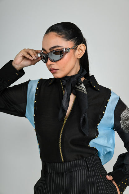 SKYLINE ZIPPER SHIRT