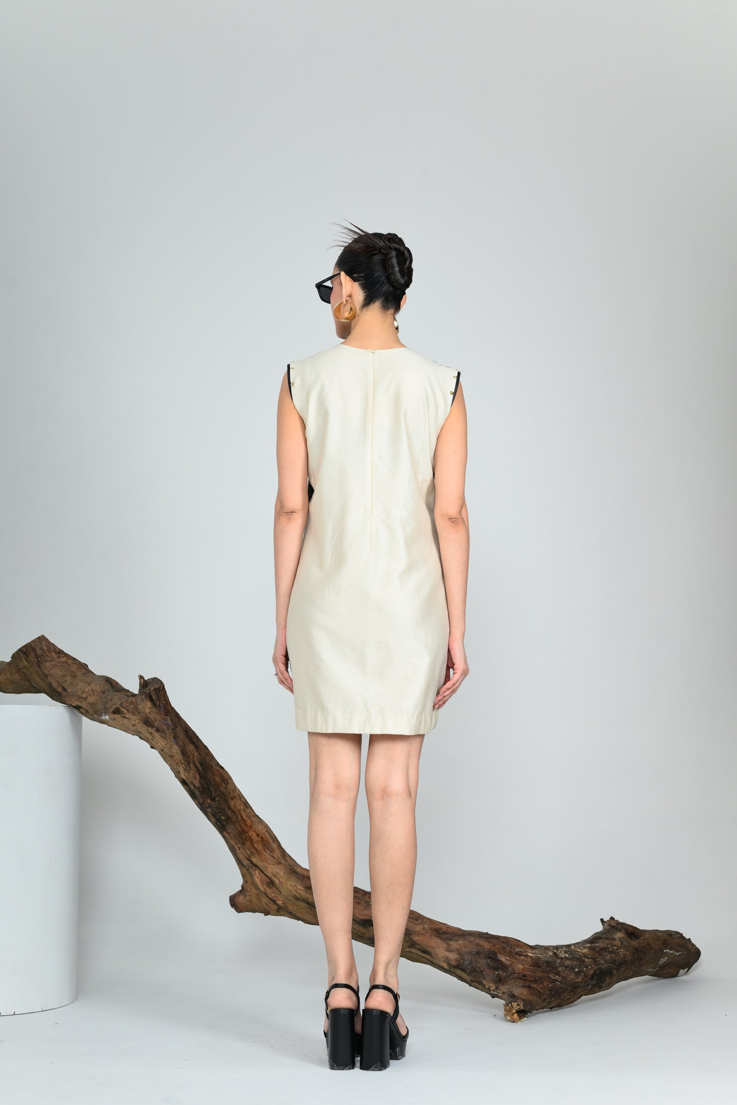 SHADOWFLORA COLUMN DRESS