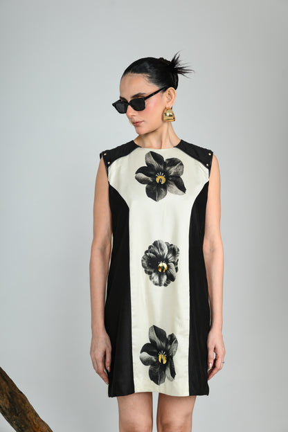 SHADOWFLORA COLUMN DRESS