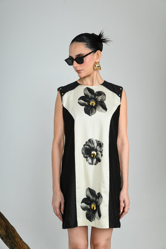 SHADOWFLORA COLUMN DRESS