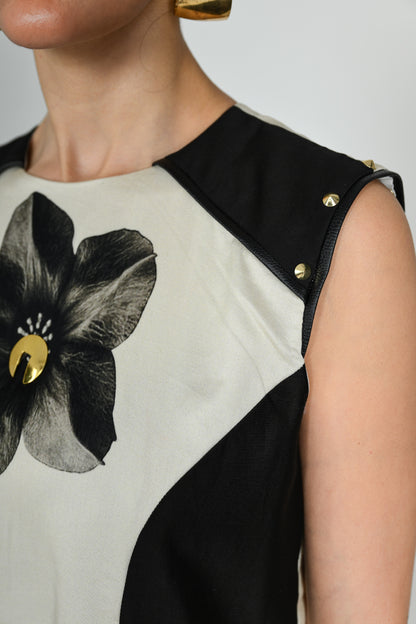 SHADOWFLORA COLUMN DRESS