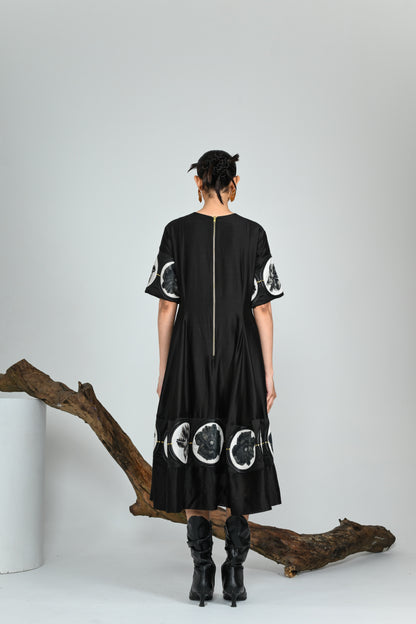 BLACK SWAN MIDI DRESS