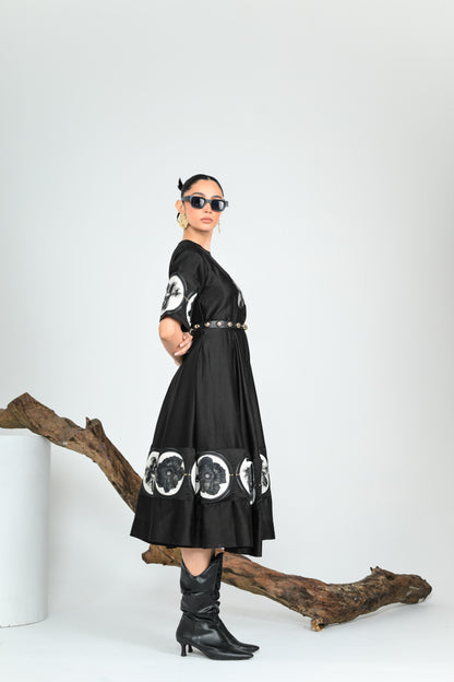 BLACK SWAN MIDI DRESS