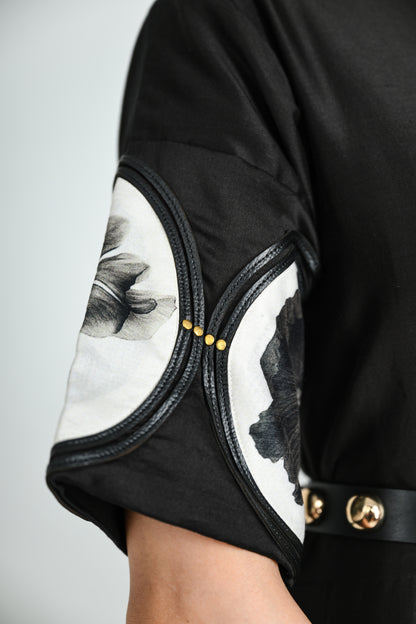 BLACK SWAN MIDI DRESS