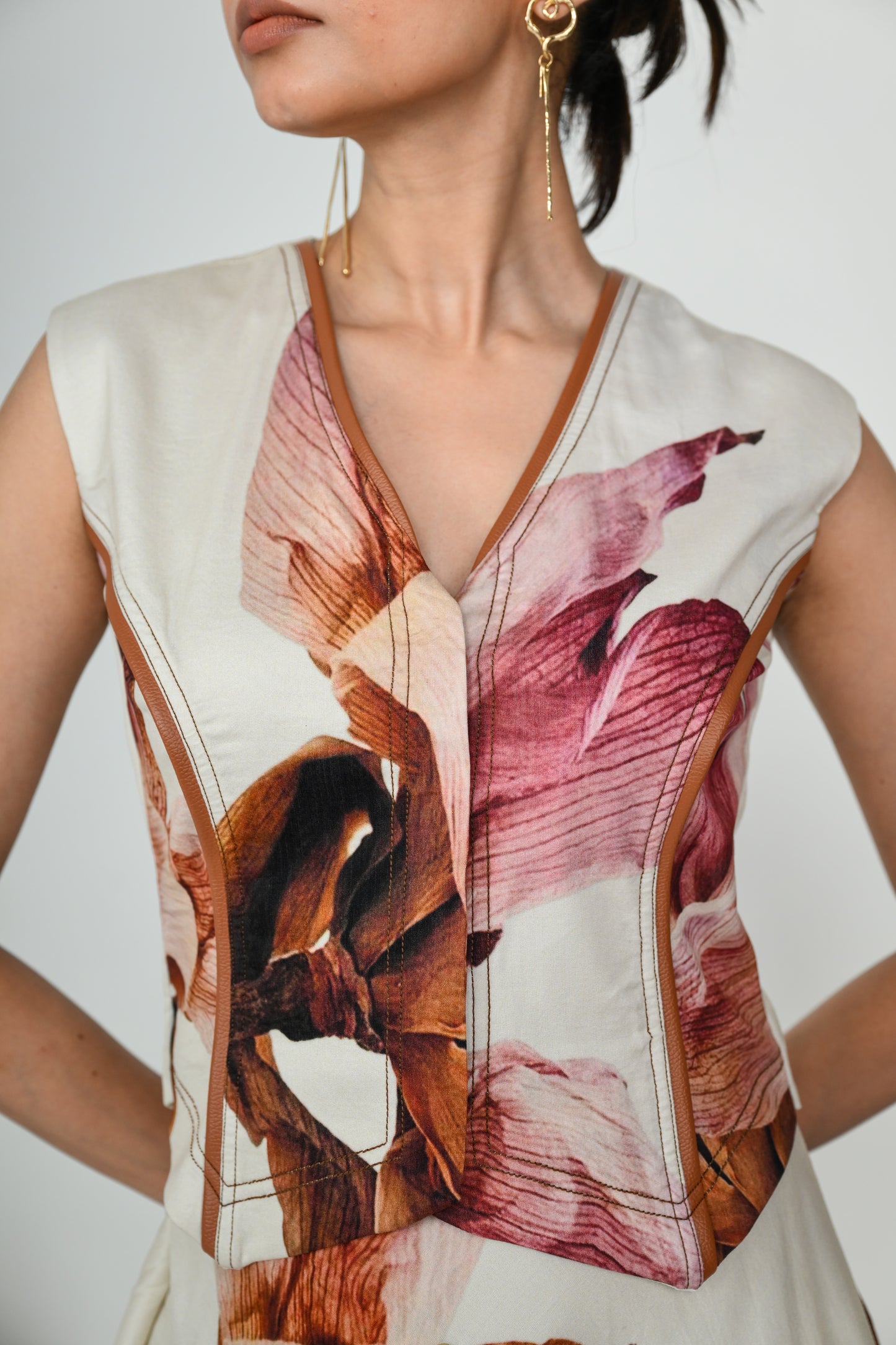 PETALS AFTER TIME' SKIRT SET