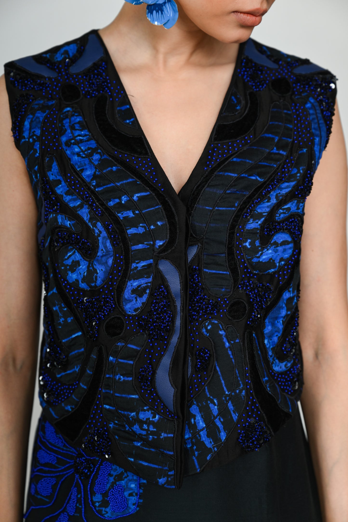 BLUE IVY PENCIL SKIRT