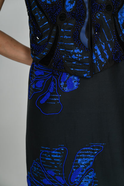 BLUE IVY SKIRT SET