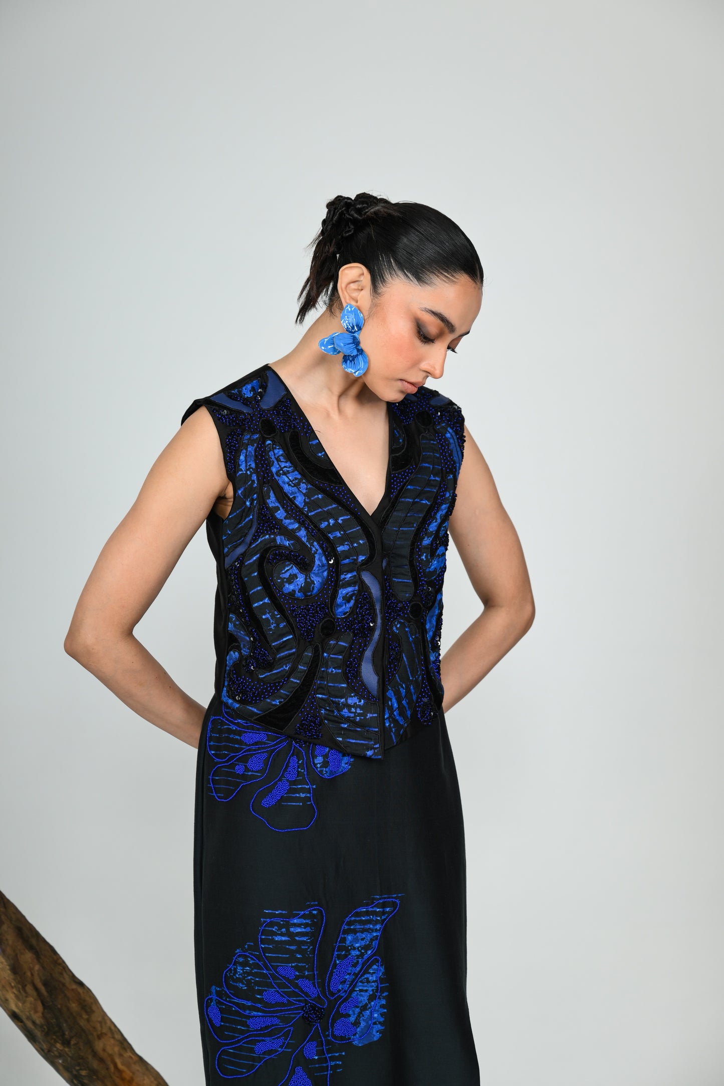 MAZE BLUE WAISTCOAT