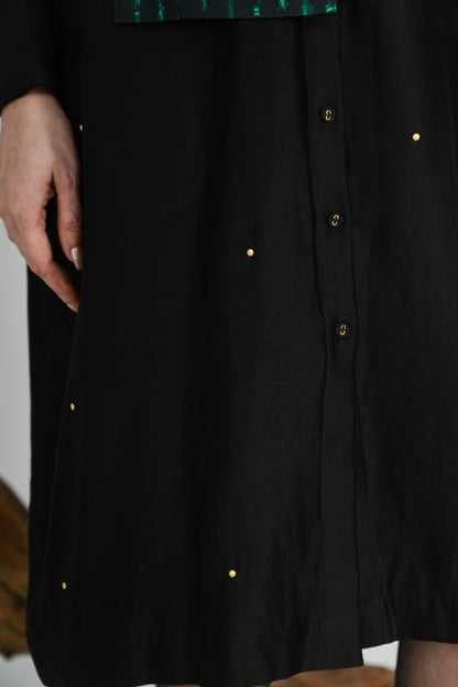 MATRIX FALSE COWL DRESS