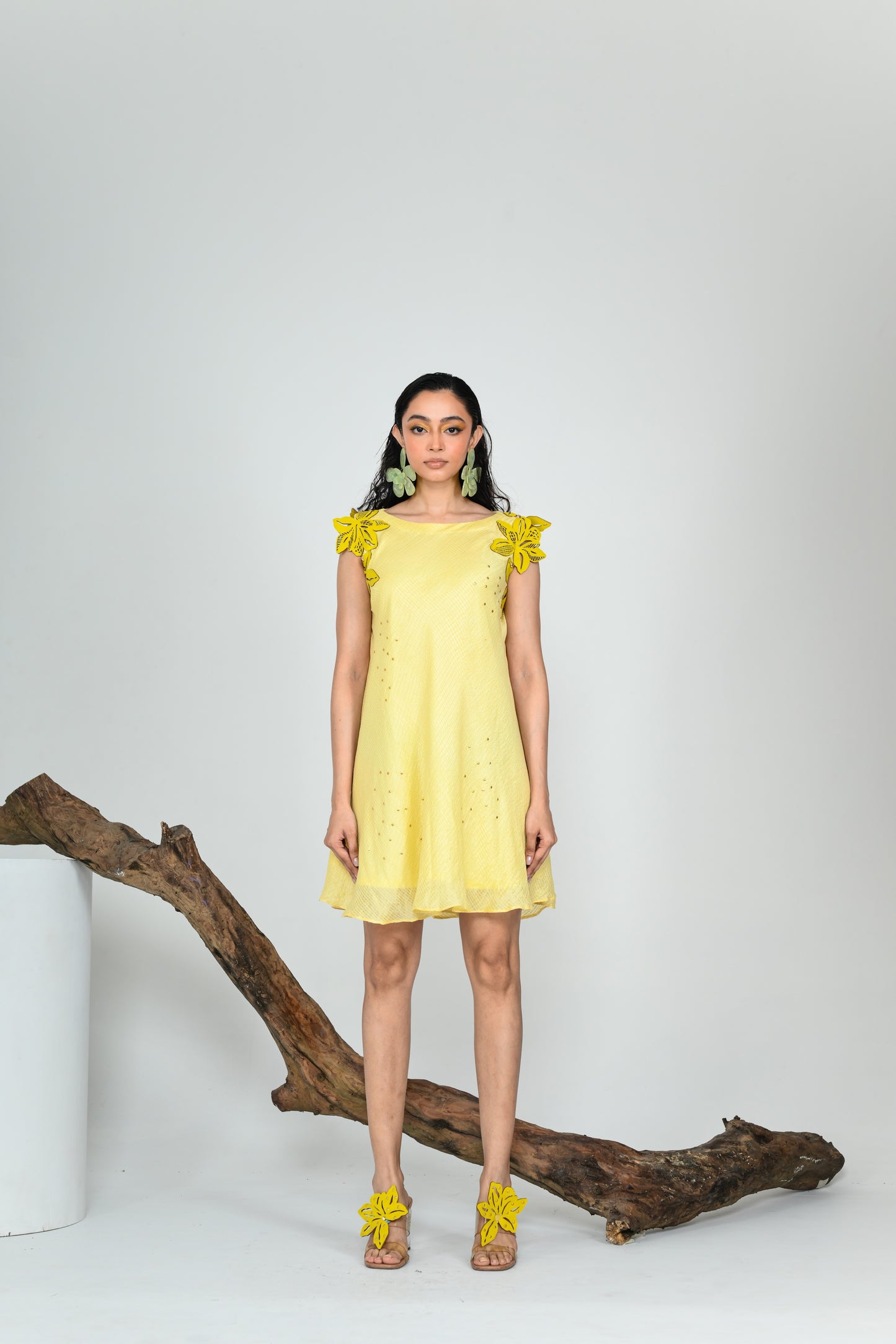 MORNING GLORY BIAS DRESS