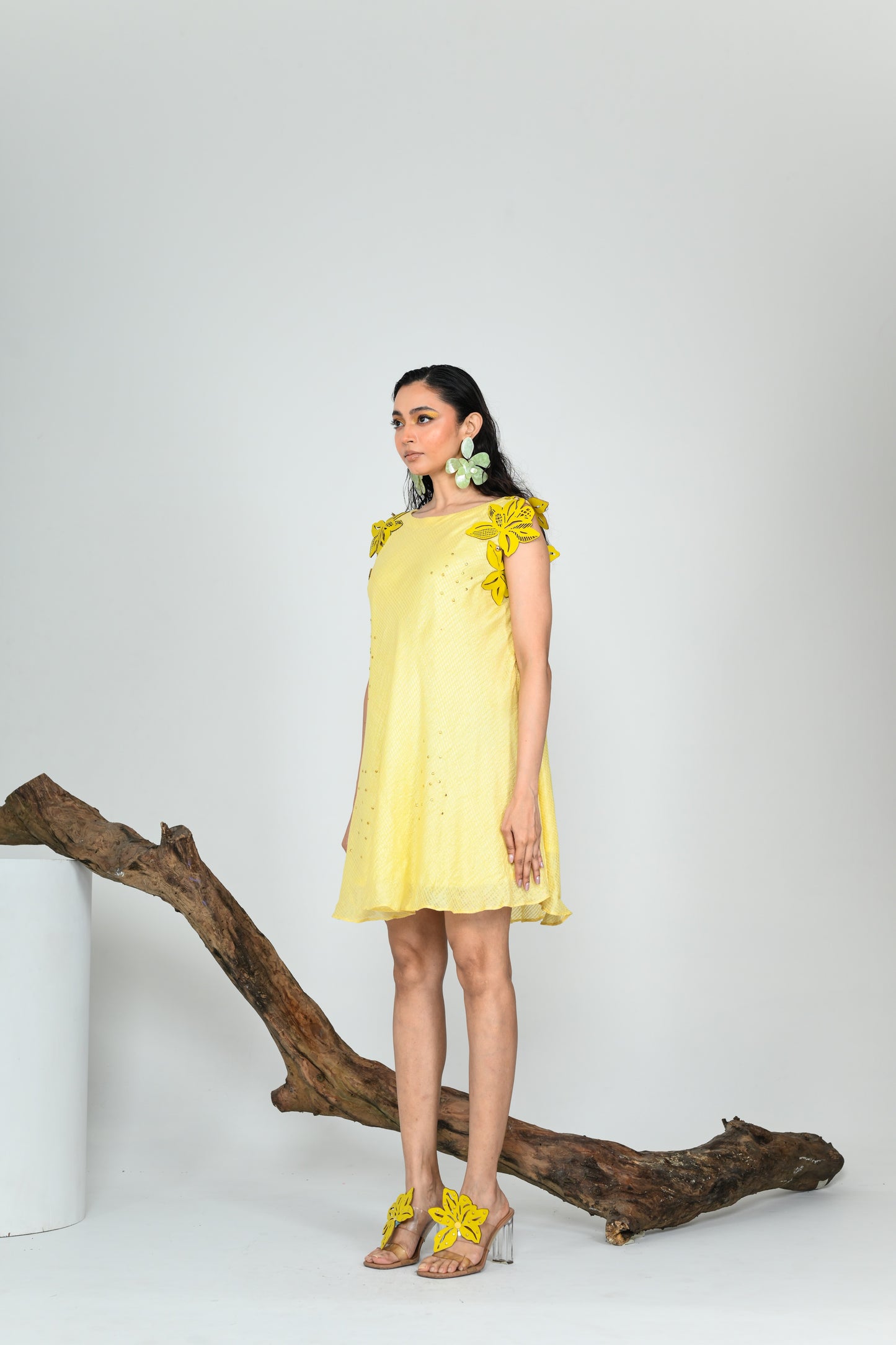 MORNING GLORY BIAS DRESS