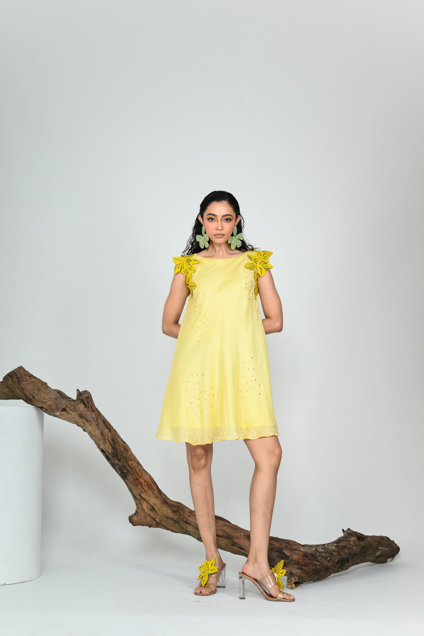 MORNING GLORY BIAS DRESS