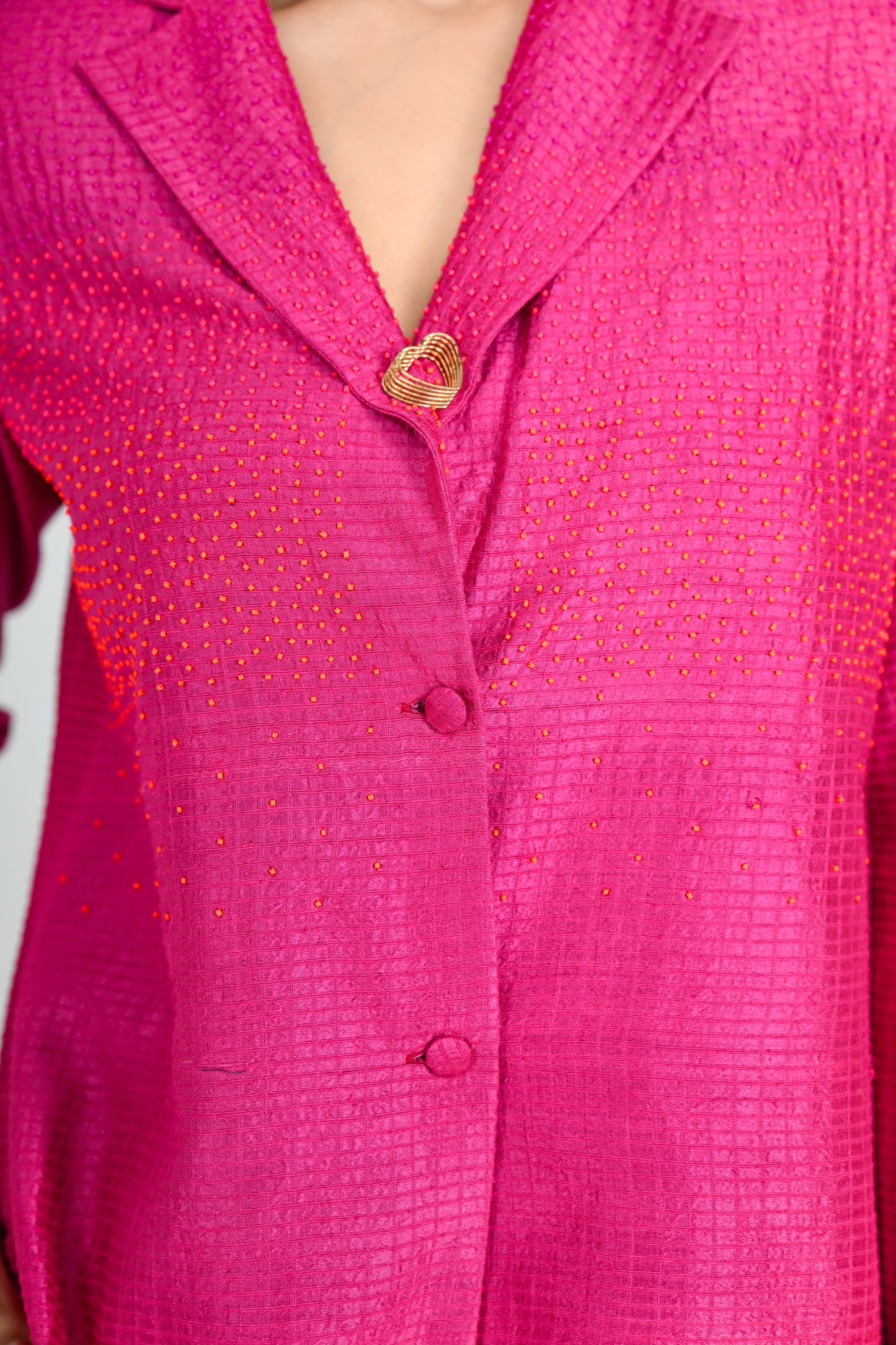 FUSCIA HEIRESS BLAZER