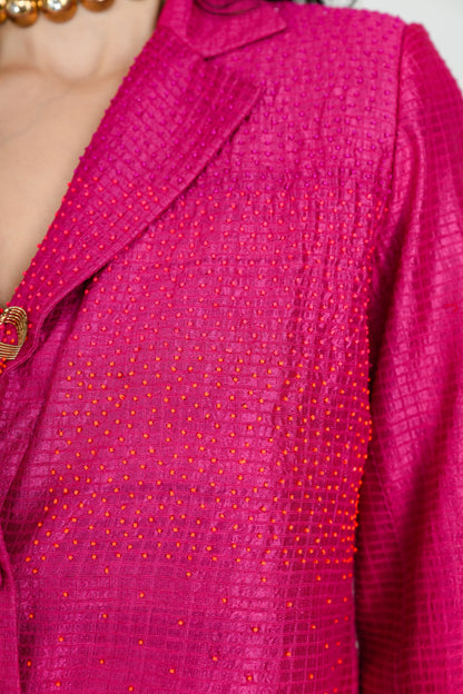 FUSCIA HEIRESS BLAZER