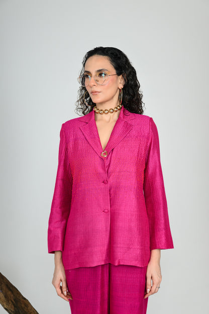 FUSCIA HEIRESS BLAZER