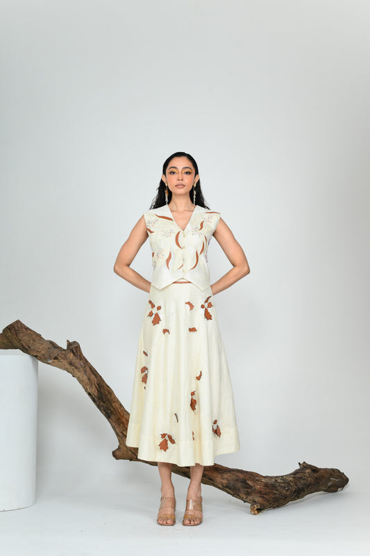 EARTH & ORCHID SKIRT SET