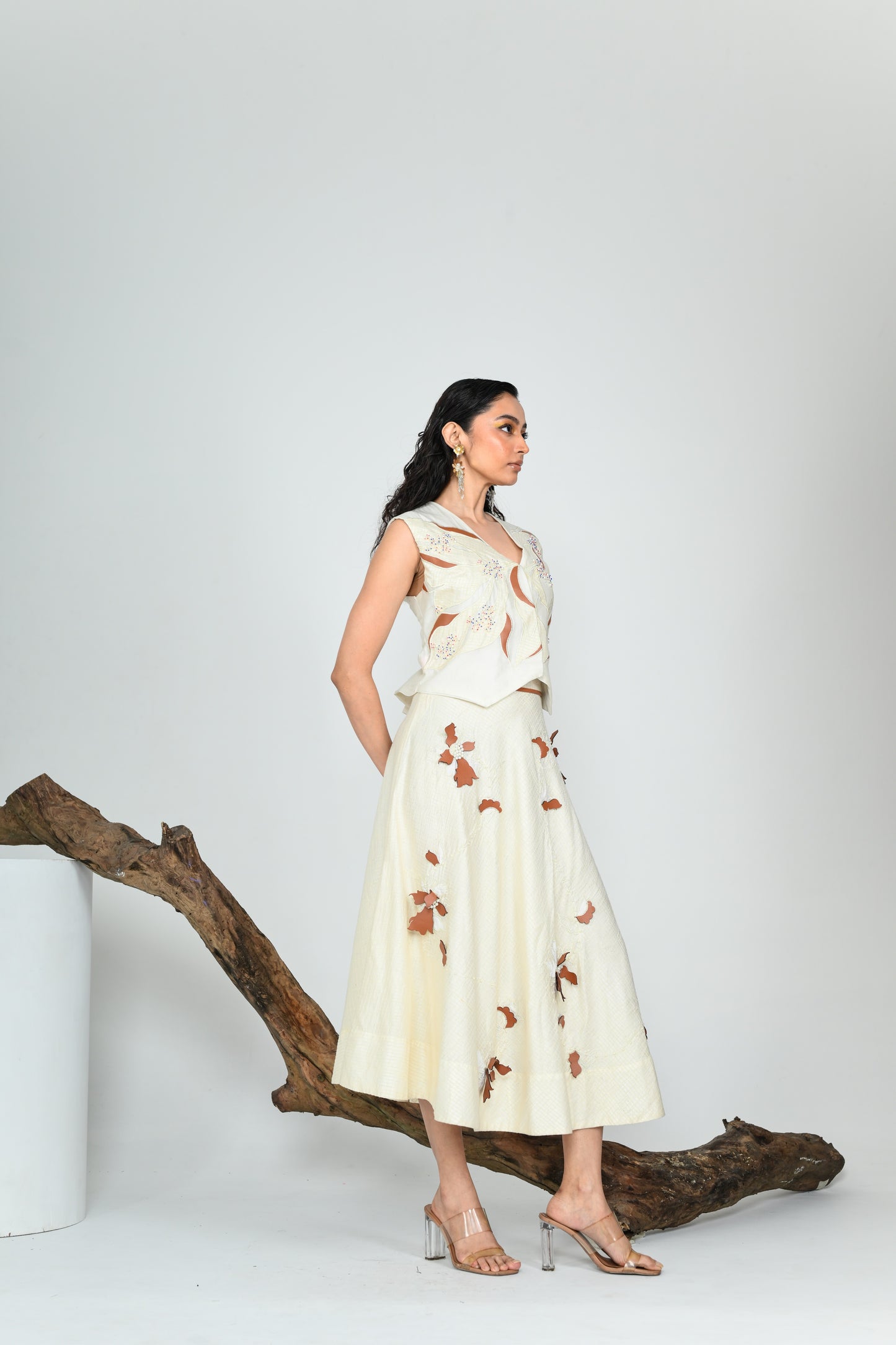 EARTH & ORCHID SKIRT SET