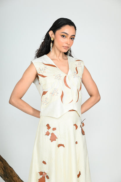 EARTH & ORCHID SKIRT SET