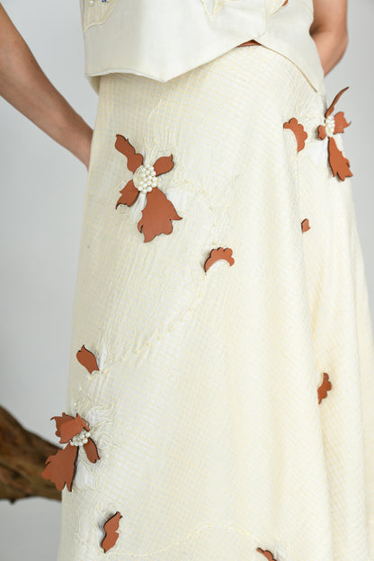 EARTH & ORCHID SKIRT