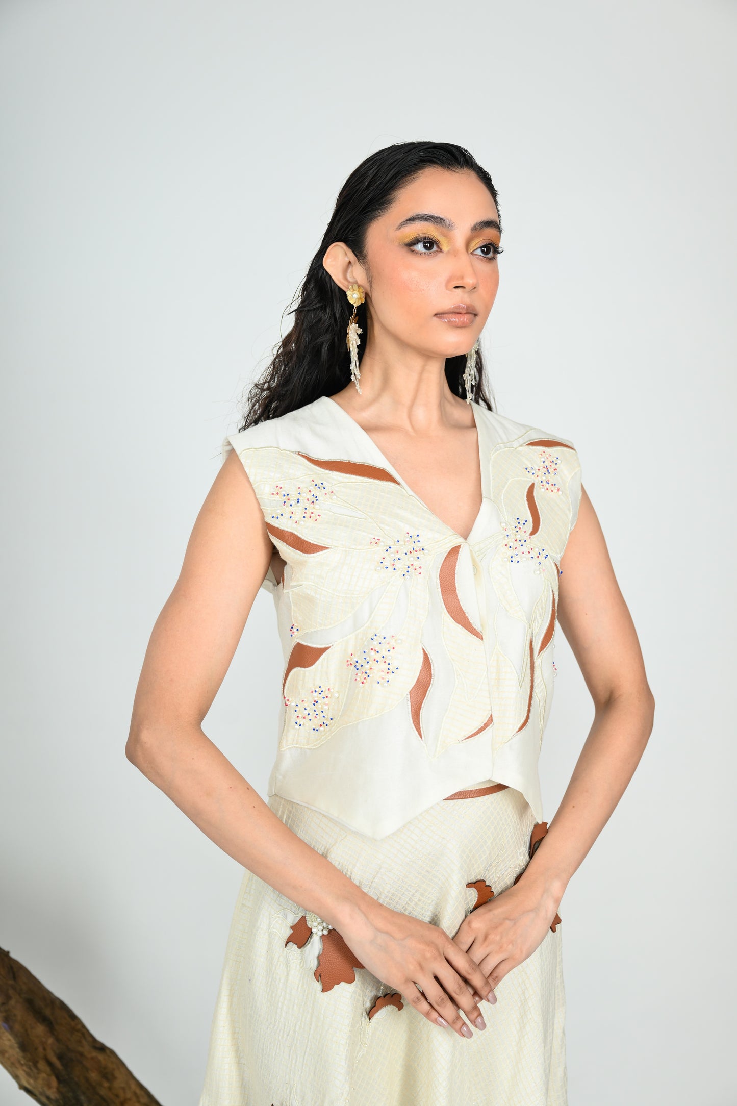 EARTH & ORCHID SKIRT SET