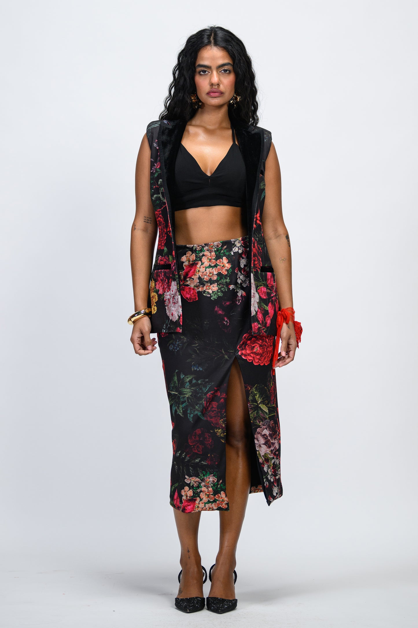 CHROMAFLUX SKIRT SET