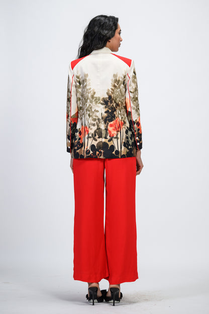 CRIMSON MODISTA BLAZER SET