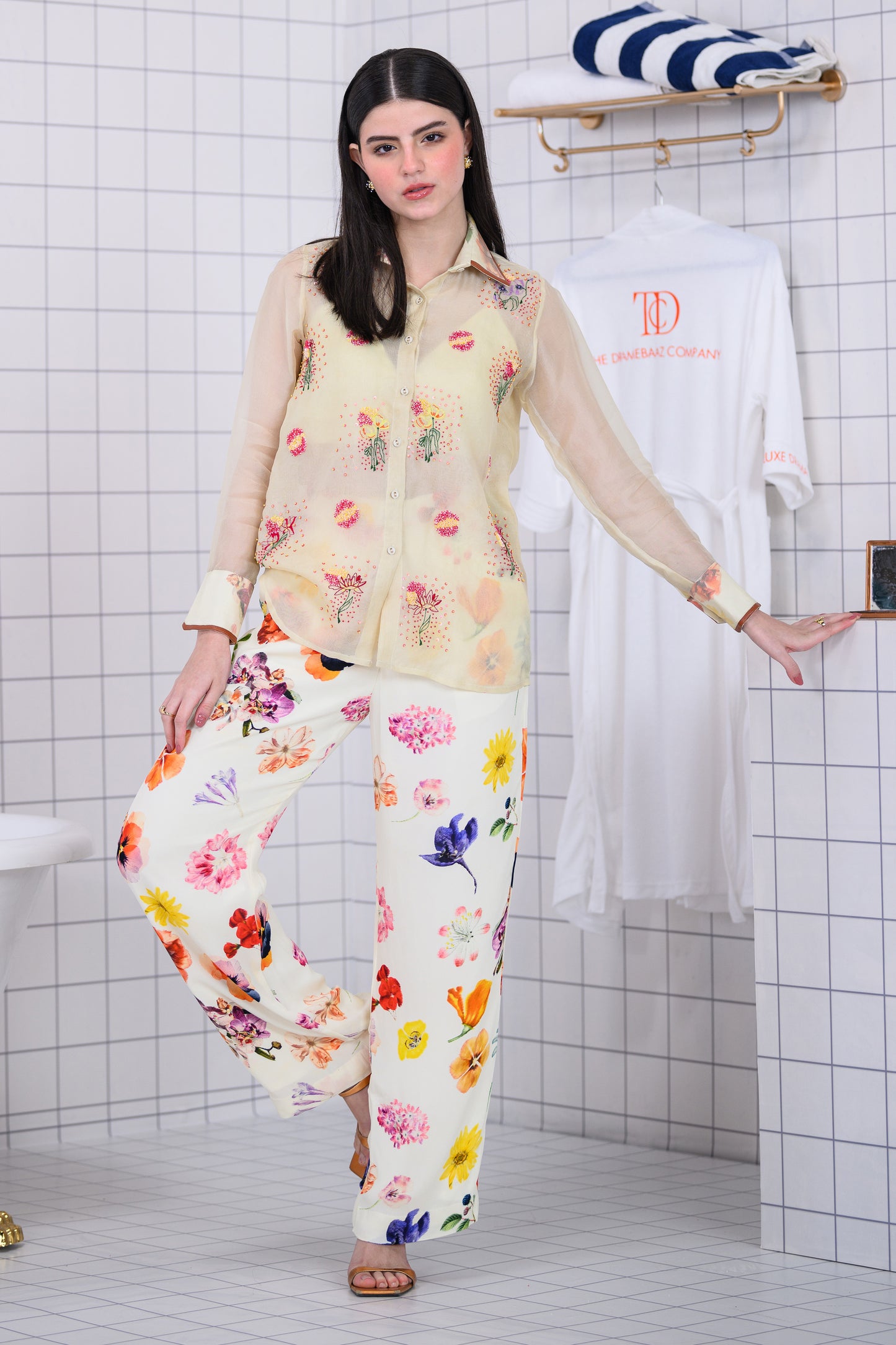 FLORAL ILLUSION CO-ORD SET