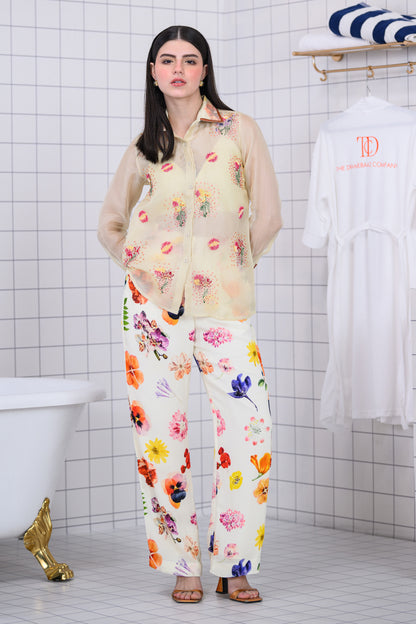 FLORAL ILLUSION CO-ORD SET