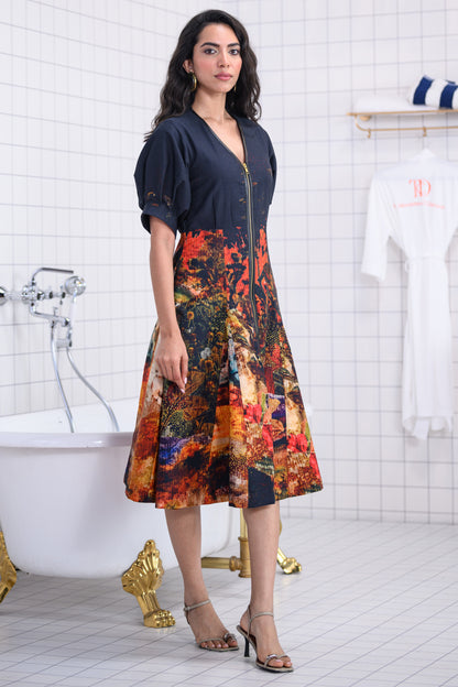 AUTUMN MIDI DRESS