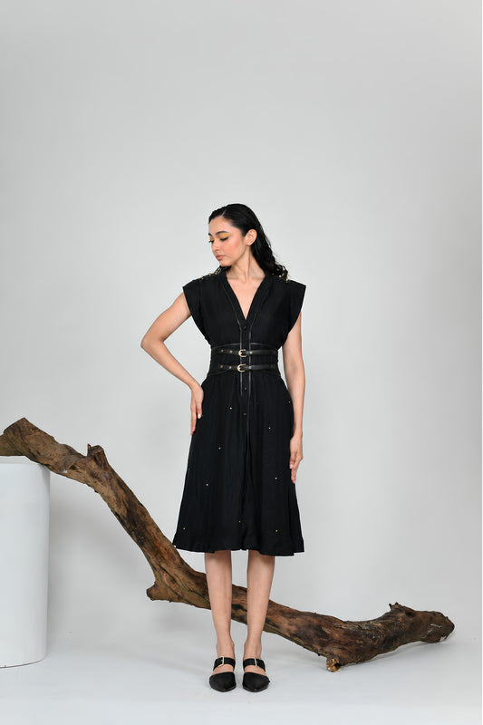 MIDNIGHT UTILITY DRESS