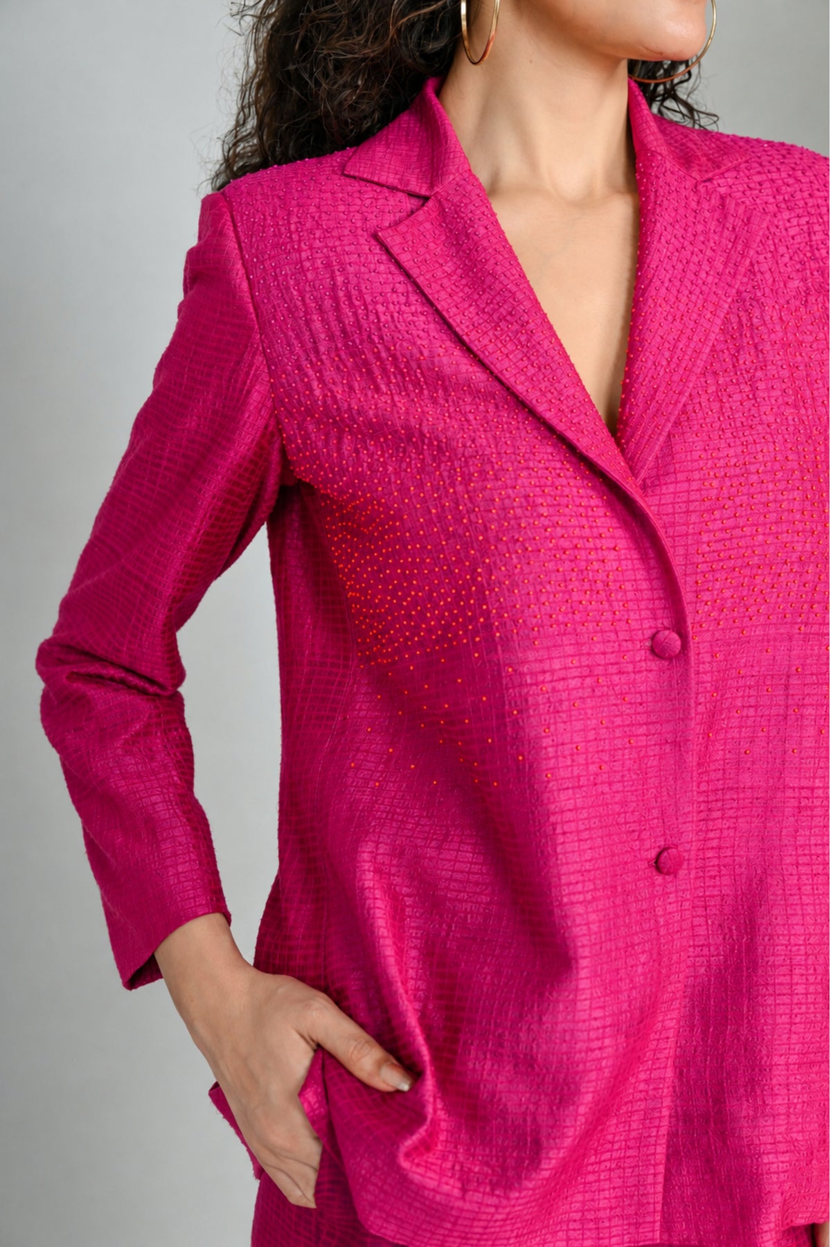 FUSCIA HEIRESS BLAZER